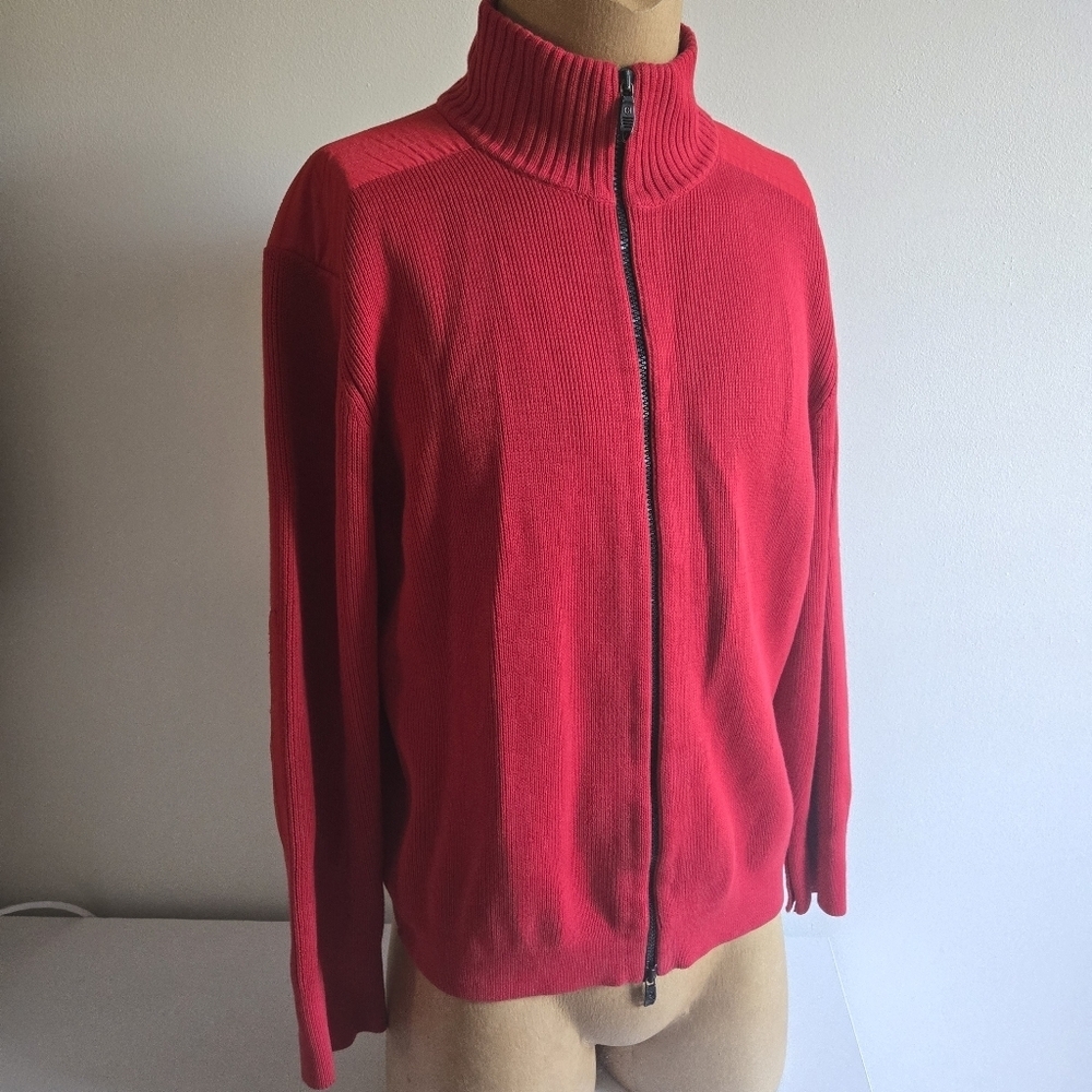 🇨🇭Victorinox Bold Red Lightweight Jacket/Zip up Sweater